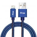 Ptron Indigo Usb 2.1A Data Cable – 3.2 Feet (1 Meter) – (Blue)