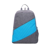 Nivia Ribbon School Bag-Grey/Blue