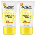 Garnier Bright Complete Vitamin C Facewash, 150 G, Pack Of 2 (Syllf150)