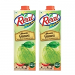 Real Fruit Juice, Masala Guava, 1L (Pack Of 2)