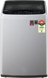 Lg 8.0 Kg 5 Star Smart Inverter Fully-Automatic Top Loading Washing Machine (T80Spsf2Z, Middle Free Silver, Turbodrum), 8 Kg