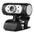 Zebronics Zeb-Ultimate Plus Usb Powered High-Resolution Web Camera With5P Lens And Full Hd 1920X1080, Built-In Mic, Night Vision With Control Pod For Brightness And Mounting Clip On Design With 1.5