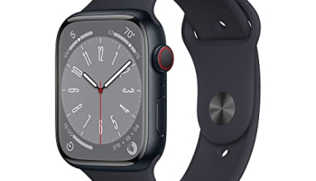 Apple Watch Series 8 [Gps + Cellular 45 Mm] Smart Watch W/Midnight Aluminium Case With Midnight Sport Band. Fitness Tracker, Blood Oxygen & Ecg Apps, Always- On Retina Display, Water Resistant