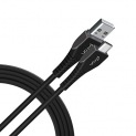 Ptron Solero T241 2.4A Type-C Data & Charging Usb Cable, Made In India, 480Mbps Data Sync, Durable 1-Meter Long Usb Cable For Type-C Usb Devices – (Black)