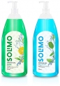 Amazon Brand – Solimo Shower Gel, Lemon & Tea Tree – 750 Ml & Amazon Brand – Solimo Shower Gel, Cool Menthol – 750 Ml