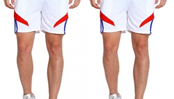 Dia A Dia Men’S (Sports Shorts_White_Free Size)