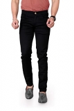 Kargeens Men’S Slim Fit Jeans (K530F_Black_38)
