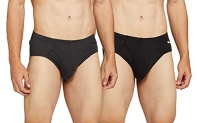 Puma Men Cotton Briefs Pack Of 2 (93210201_Black, Grey_S)