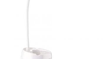 Bajaj Acrylonitrile Butadiene Styrene Lamp, White,Pack Of 1 With 10 Units Of Transparent Pouches