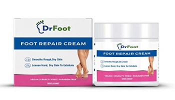 Dr Foot Foot Repair Cream, Foot Fungus, Dry Cracked Feet And Smelly Feet With Essential Oils – Tea Tree Oil, Antifungal Treatment Foot Repair – 100 Gm