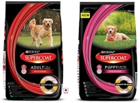 Purina Supercoat Adult Dry Dog Food, Chicken, 2Kg Pack & Supercoat Puppy All Breed Dry Dog Food, Chicken- 3Kg Pack, Small