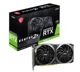 Msi Geforce Rtx 3060 Ti Ventus 2X 8G Ocv1 Lhr 8 Gb Gddr6 256-Bit Gaming Graphic Card, Pci_E_X16