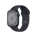 Apple Watch Series 8 [Gps 41 Mm] Smart Watch W/Midnight Aluminium Case With Midnight Sport Band. Fitness Tracker, Blood Oxygen & Ecg Apps, Always-On Retina Display, Water Resistant