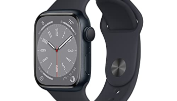 Apple Watch Series 8 [Gps 41 Mm] Smart Watch W/Midnight Aluminium Case With Midnight Sport Band. Fitness Tracker, Blood Oxygen & Ecg Apps, Always-On Retina Display, Water Resistant