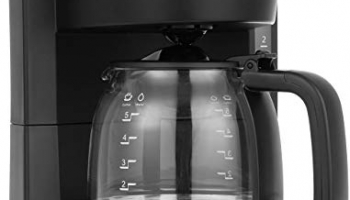 Amazonbasics 650 Watt Drip Coffee Maker With Borosilicate Carafe