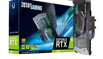 Zotac Gaming Geforce Rtx 3090 Arctic Storm 24Gb Gddr6X, 384 Bit, Pci_E_X16, Three Dp + Hdmi