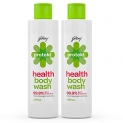 Godrej Protekt Health Body-Wash, Pack Of 2 (250Ml Each), Citrus Fragrance – 99.9% Germ Protection, For Both Men & Women