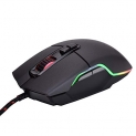 Live Tech Vulcan Wired Usb Gaming Mouse 7 Programmable Buttons 2750 Dpi Sensor Rgb Lighting Durable For Windows Pc Gamers