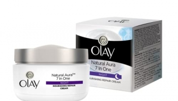 Olay Night Cream Natural Aura Nourishing Repair Cream,50G