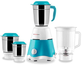 Longway Super Dlx 4 Jar 750 Watt Mixer Grinder – Blue & White | Abs Body | Heavy Duty Motor | Nano-Grinding Technology | 304 Grade Stainless Steel Blade | Noise Levels 80-90 Db |1 Years Warranty