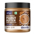 Saffola Fittify Whey Protein Peanut Butter | Dark Chocolaty | Extra Crunchy | High Protein | High Fiber | Vegan| No Trans Fat | 340G
