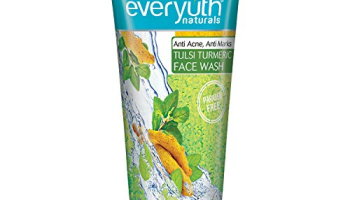 Everyuth Naturals Anti Acne, Anti Marks Tulsi Turmeric Face Wash, 150Gm, Tube