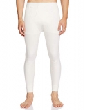 Van Heusen Men’S Plain Thermal Bottom Pant (Ivory, L)