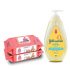 Johnson’S Baby Skincare Wipes With Lid, 144’S +Johnson’S Baby Lotion 500Ml