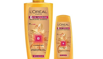 L’Oreal Paris 6 Oil Nourish Shampoo, 1 Litre And L’Oreal Paris 6 Oil Nourish Conditioner, 175Ml