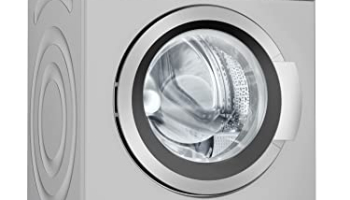 Bosch 7 Kg 5 Star Inverter Touch Control Fully Automatic Front Loading Washing Machine With In – Built Heater (Waj2016Sin, Silver)