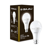 Bajaj Ledz 9W Rechargeable Emergency Inverter Led Bulb, Cool Day Light, White, Upto 4 Hours Battery