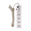 Buildskill Heavy Duty 4 Socket Extension Boards (White)