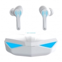 Wings Phantom Earphones Wireless Gaming Earbuds With 50Ms Low Latency 40Hrs Playtime Mems Mic Bluetooth 5.3, Ipx5 Resistant, For Best Calling Tws Headphones (White)