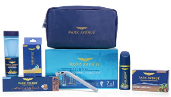 Park Avenue Essential Grooming Collection 7 In 1 Combo Grooming Kit For Men | Gift Set For Men | Gift Hamper For Men