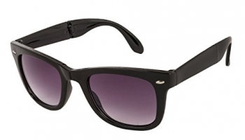 Vespl Uv Protected Square Unisex Sunglasses – (V-2109|60|Black Color Lens)