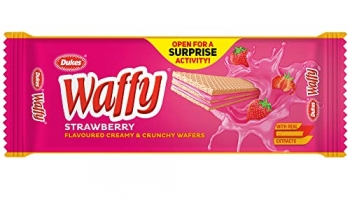 Dukes Waffy Biscuits Strawberry, 60 G