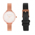 French Connection Analog Rose Gold Dial Women’S Watch-Fcl0006A-R
