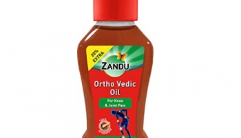 Zandu Ortho Vedic Oil, 60Ml, Ayurvedic Oil For Relief From Knee And Joint Pain,Muscle Pain, Osteoarthritis Visible Improvement In 7 Days