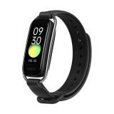 Oppo Smart Band With Extra Sport Strap – Continuous Blood Oxygen Saturation Monitoring（Spo2, Up To 12 Days Battery Life, 1.1″ Amoled Display, 5Atm Water Resistant,Supports Android And Ios（Black