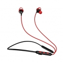 Boat Rockerz 245V2 In Ear Bluetooth Neckband With Upto 8 Hours Playback, 12Mm Drivers, Ipx5, Magnetic Eartips, Integrated Controls And Lightweight Design(Raging Red)