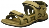 Woodland Men’S Khaki Leather Sandal-7 Uk (41 Eu) (Gd 2183116Cma)