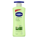 Vaseline Intensive Care Aloe Fresh Hydrating Body Lotion 400 Ml, Daily Moisturizer For Dry Skin, Gives Non-Greasy, Glowing Skin – For Men & Women