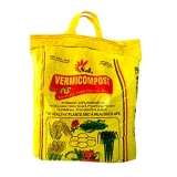 Kraft Seeds Vermicompost For All Kinds Of Plants 10Kg, Black Gold, Complete Food For The Soil, Enriched With Cow Urine, 100% Organic
