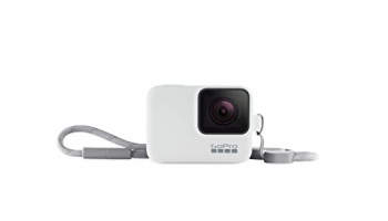 Gopro Sleeve + Lanyard White For Hero7