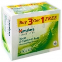 Himalaya Neem And Turmeric Soap, 125G (Buy 3 Get 1 Free)