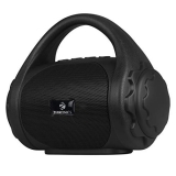 Zebronics Zeb-County 3 W Wireless Bluetooth Portable Speaker With Supporting Carry Handle, Usb, Sd Card, Aux, Fm & Call Function. (Black)
