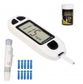 Control D Blood Glucose Monitor (Pack Of 10 Strips, White)
