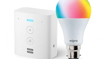 Echo Flex Combo With Wipro 9W Led Smart Color Bulb