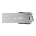 Sandisk Ultra Luxe Usb 3.1 Flash Drive 128Gb, Upto 150Mb/S, All Metal, Metallic Silver