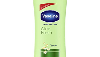 Vaseline Intensive Care Aloe Fresh Hydrating Body Lotion 400 Ml, Daily Moisturizer For Dry Skin, Gives Non-Greasy, Glowing Skin – For Men & Women
